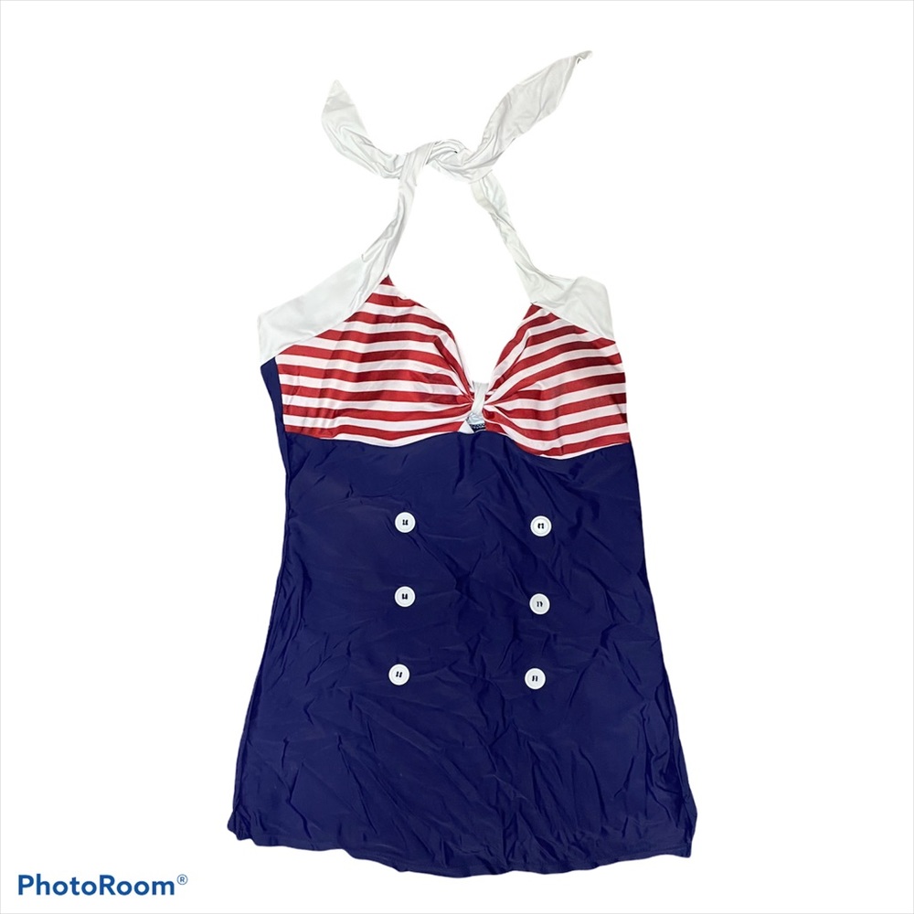 Pinup Style Swim Dress Size Women’s Size 8/10 or Medium